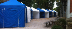 Faltzelt 10 Zelte für Feier